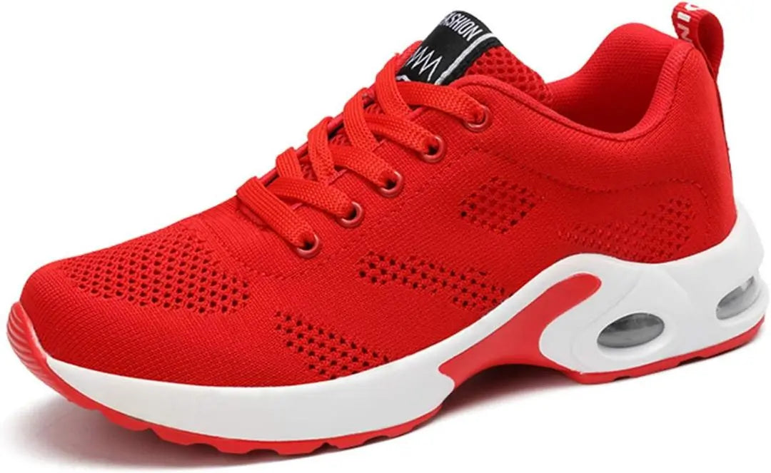 Sports shoes with air cushion, thick sole, beautiful legs, PU, sneakers, 24cm