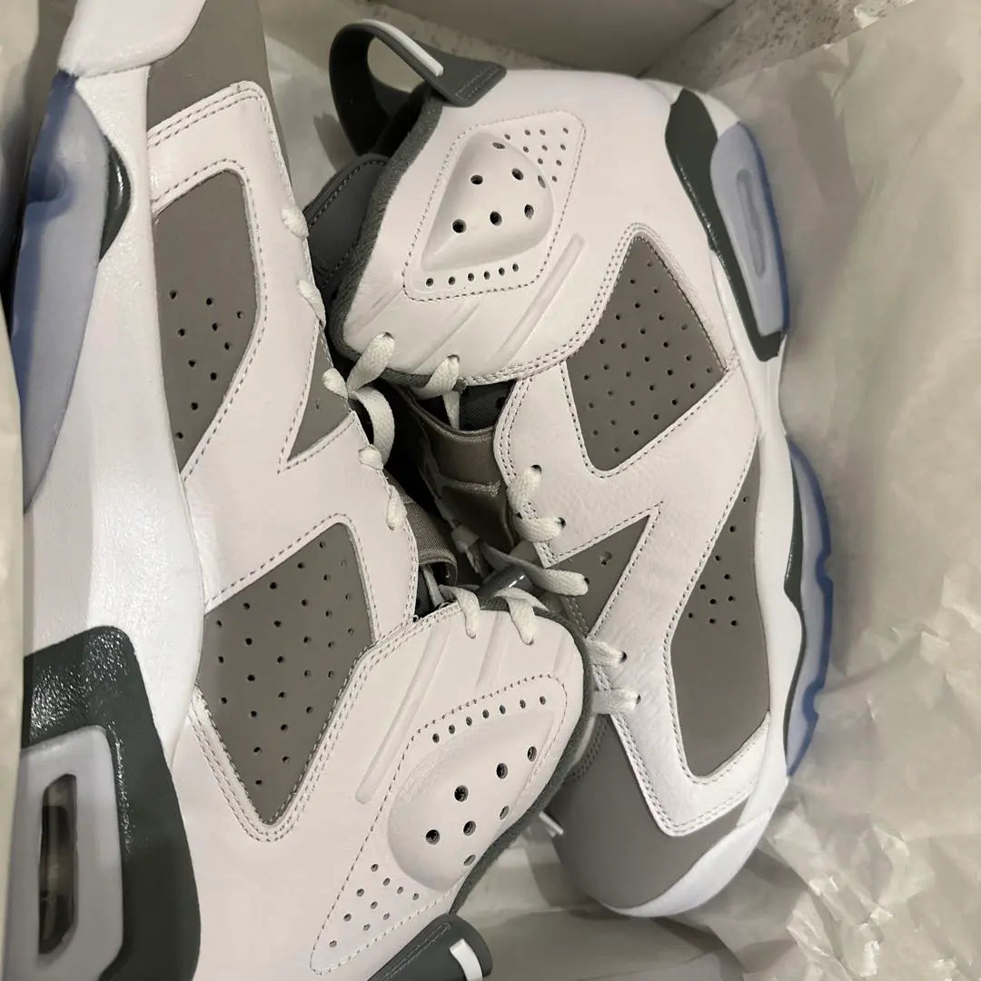 NIKE AIR JORDAN 6 RETRO GRIS FRESCO 30 cm