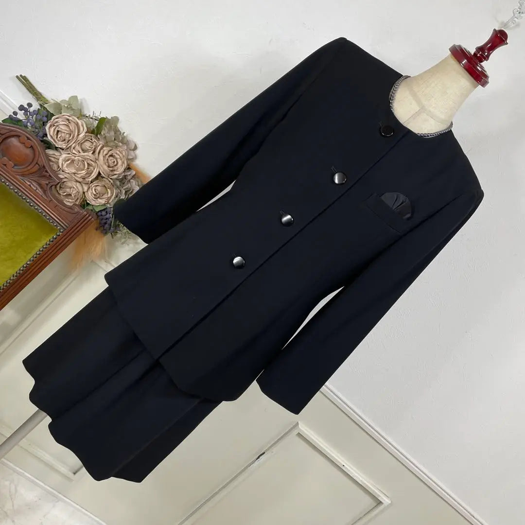 Beautiful item Tokyo Soir brilliant matching black formal mourning dress