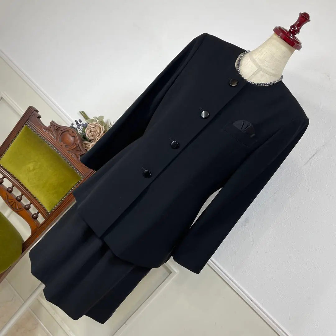 Beautiful item Tokyo Soir brilliant matching black formal mourning dress