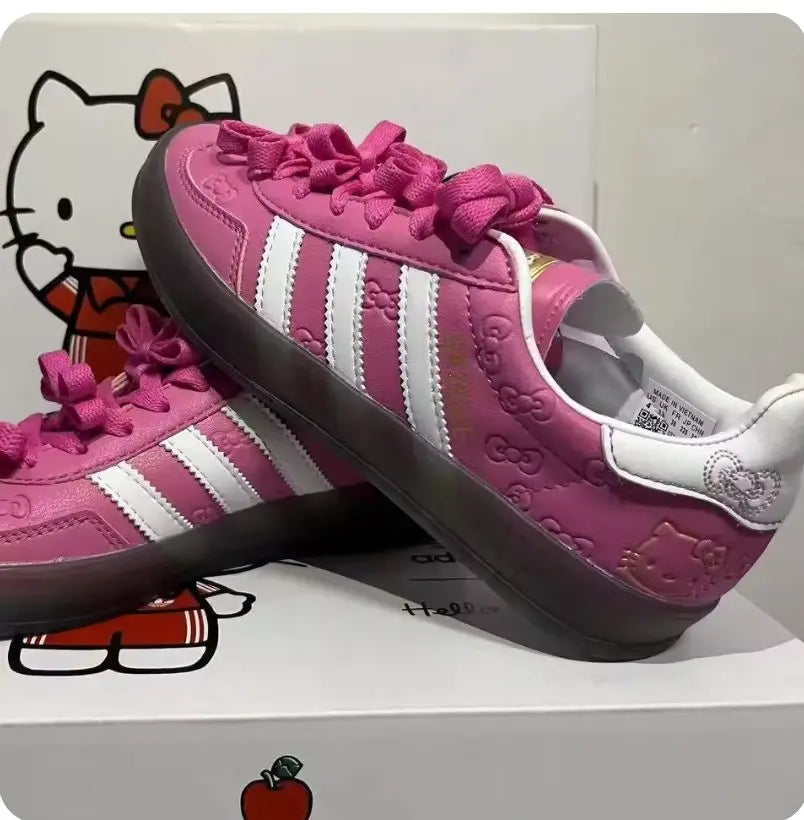 Adidas Hello Kitty Sneakers Pink Box Made in Overseas