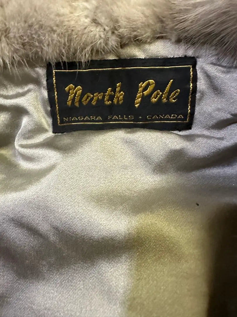 Bolero de visón del Polo Norte de Canadá