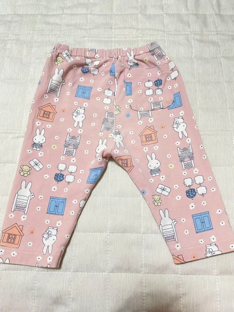 UNIQLO Miffy pattern bottoms 90