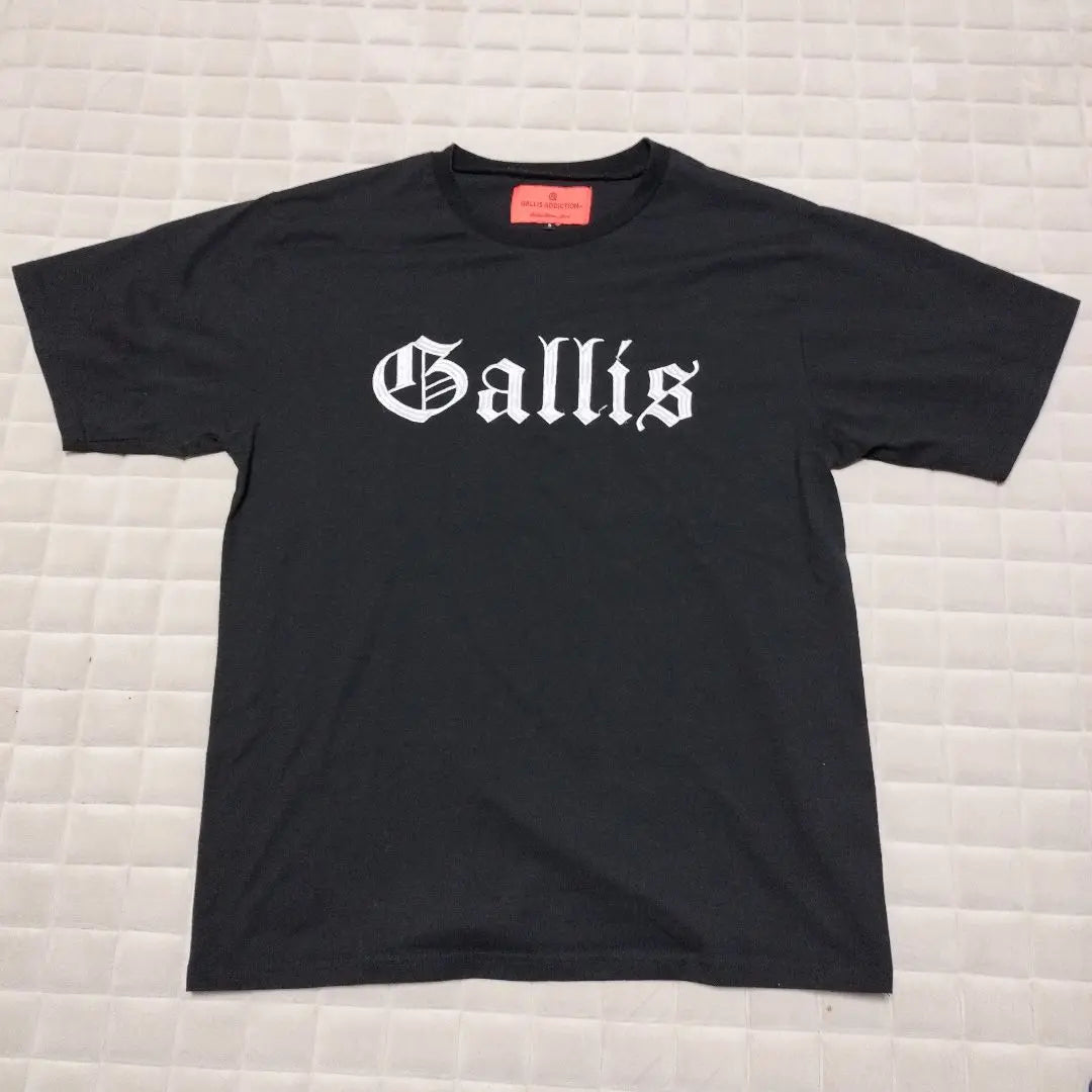 Camiseta GALLIS ADDICTION Negro | GALLIS Adicción Tシャツ 黒