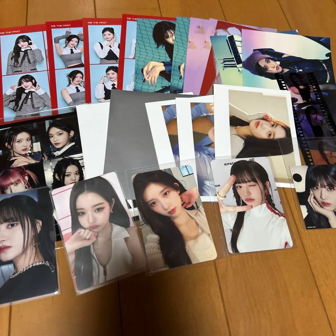 IVE Trading Card 4cut Wonyoung Yujin Gaul Iseo Liz in bulk sale!