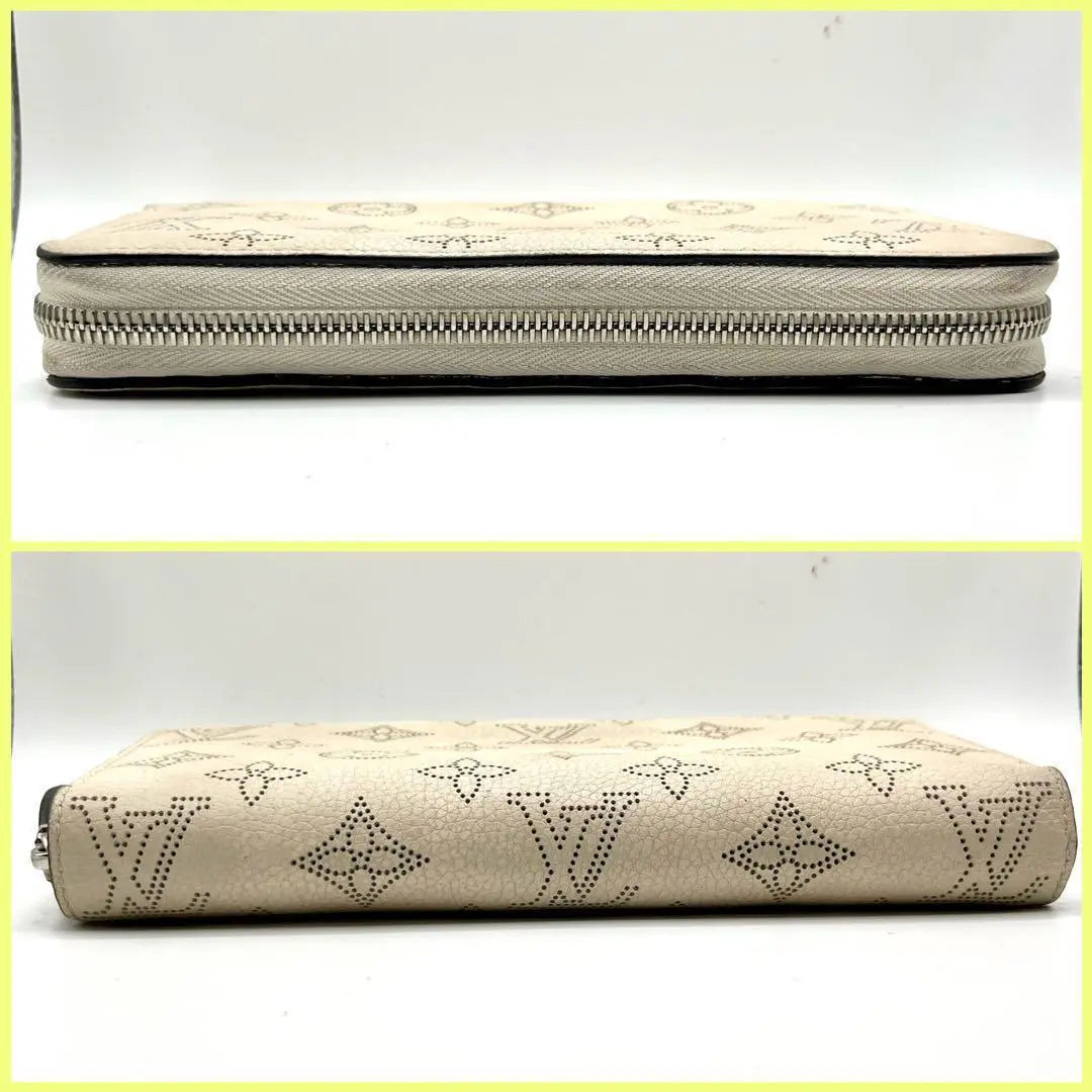 [Beauty] Louis Vuitton Mahina Iris Zippy Wallet Long Wallet White | 【美品】ルイヴィトン マヒナ イリス ジッピーウォレット 長財布 ホワイト