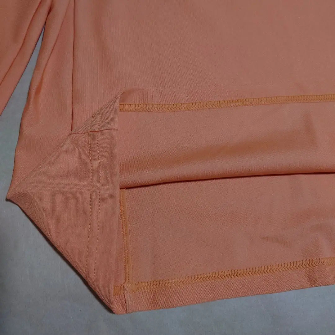 [Women's] ClubTM High Neck Long Sleeve Mock: L Size: Apricot Color | 【ウィメンズ】クラブTMハイネック長袖モック：Lサイズ：アプリコット色