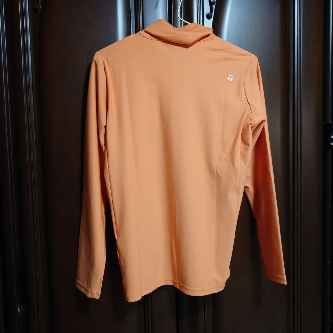 [Women's] ClubTM High Neck Long Sleeve Mock: L Size: Apricot Color | 【ウィメンズ】クラブTMハイネック長袖モック：Lサイズ：アプリコット色