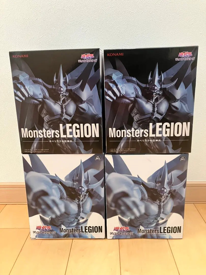 ★Yu-Gi-Oh! Figure Monsters LEGION Obelisk Giant Soldier 4 | ★遊戯王 フィギュア Monsters LEGION オベリスクの巨神兵 4体