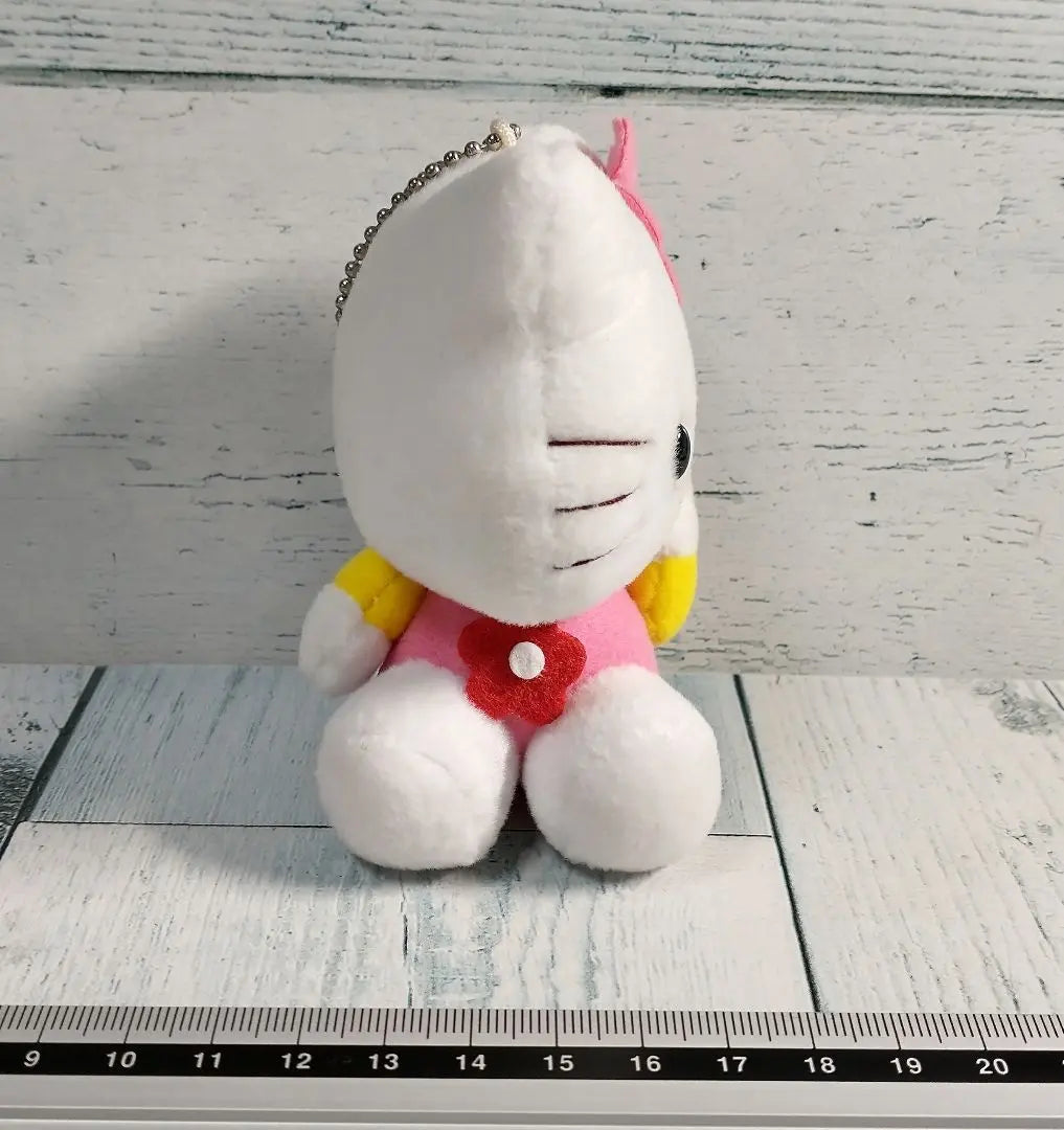 Super rare Sanrio Heisei Retro Hello Kitty Kaohana Mascot Plush toy