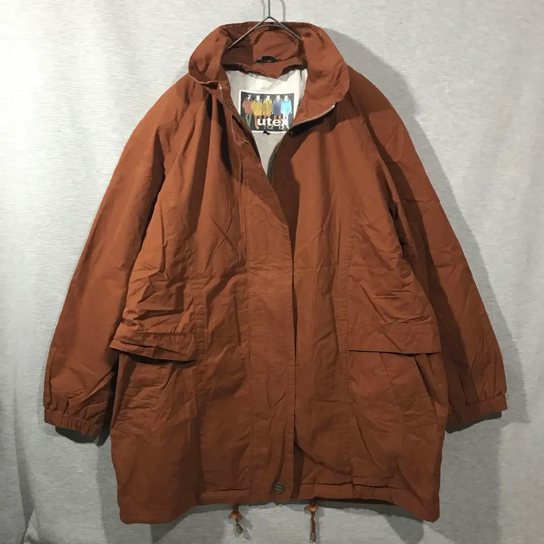 [utex] Raglan Nylon Jacket Zip-Up Nylon Coat