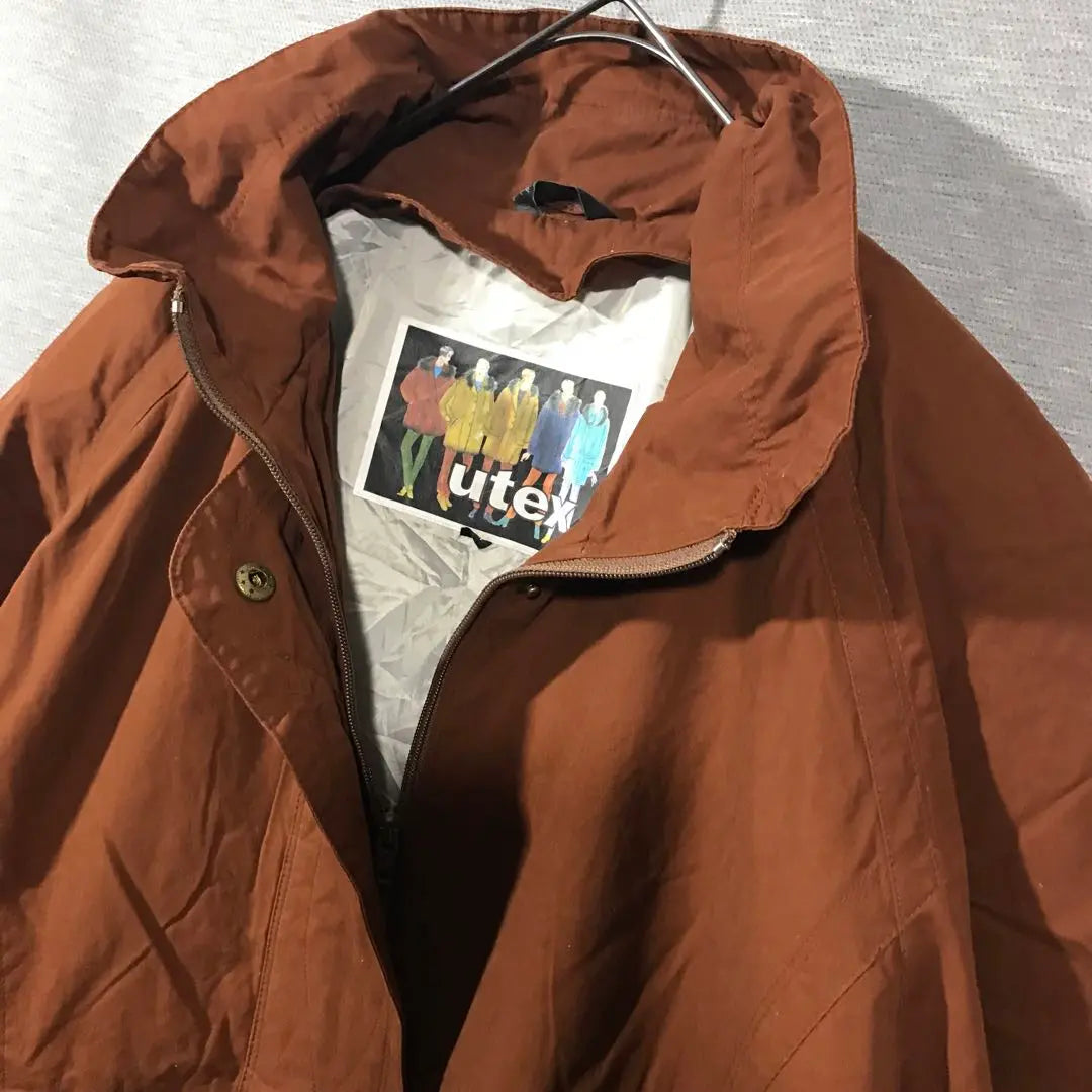 [utex] Raglan Nylon Jacket Zip-Up Nylon Coat