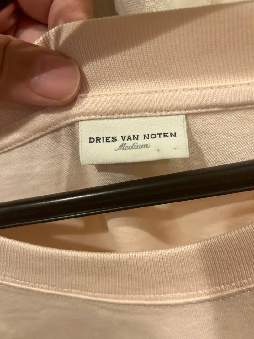 DRIES VAN NOTEN manga larga corte y costura