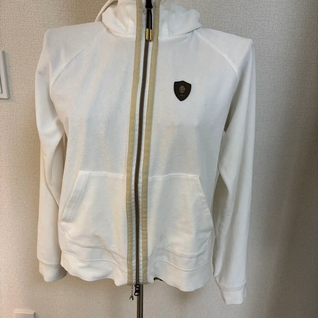 Felige Golf Parka Pile Fabric Jacket White