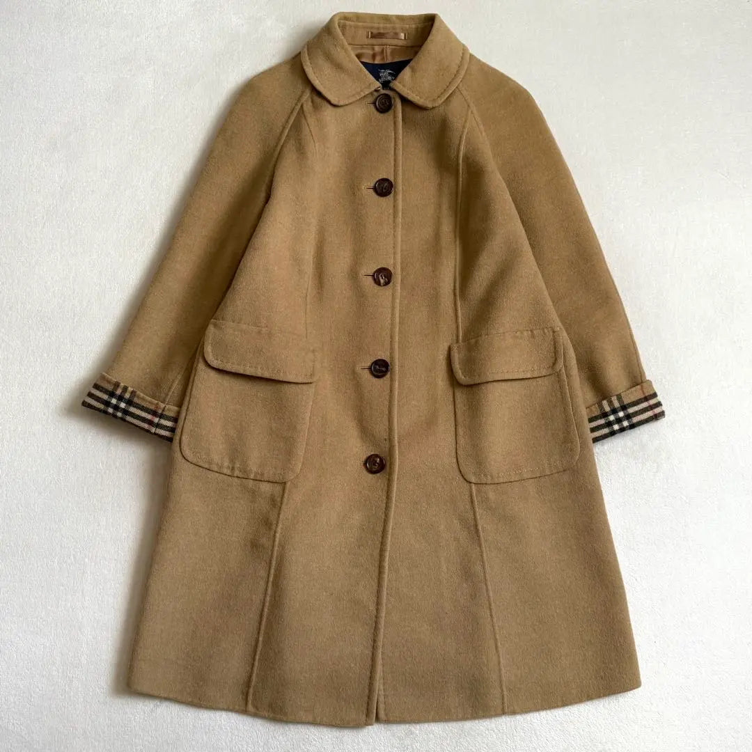 Burberry London 46 Wool Coat Double Face Cashmere Blend