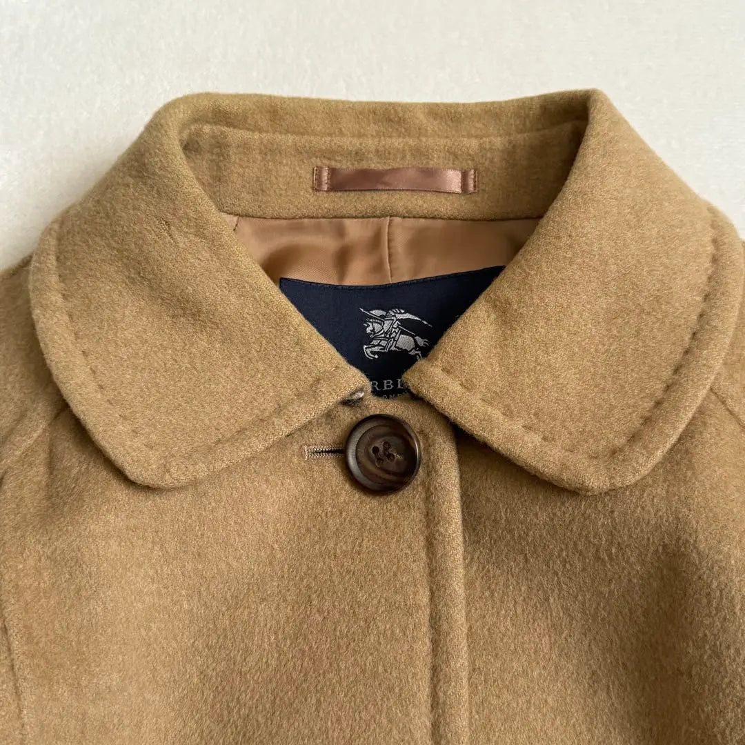 Burberry London 46 Wool Coat Double Face Cashmere Blend