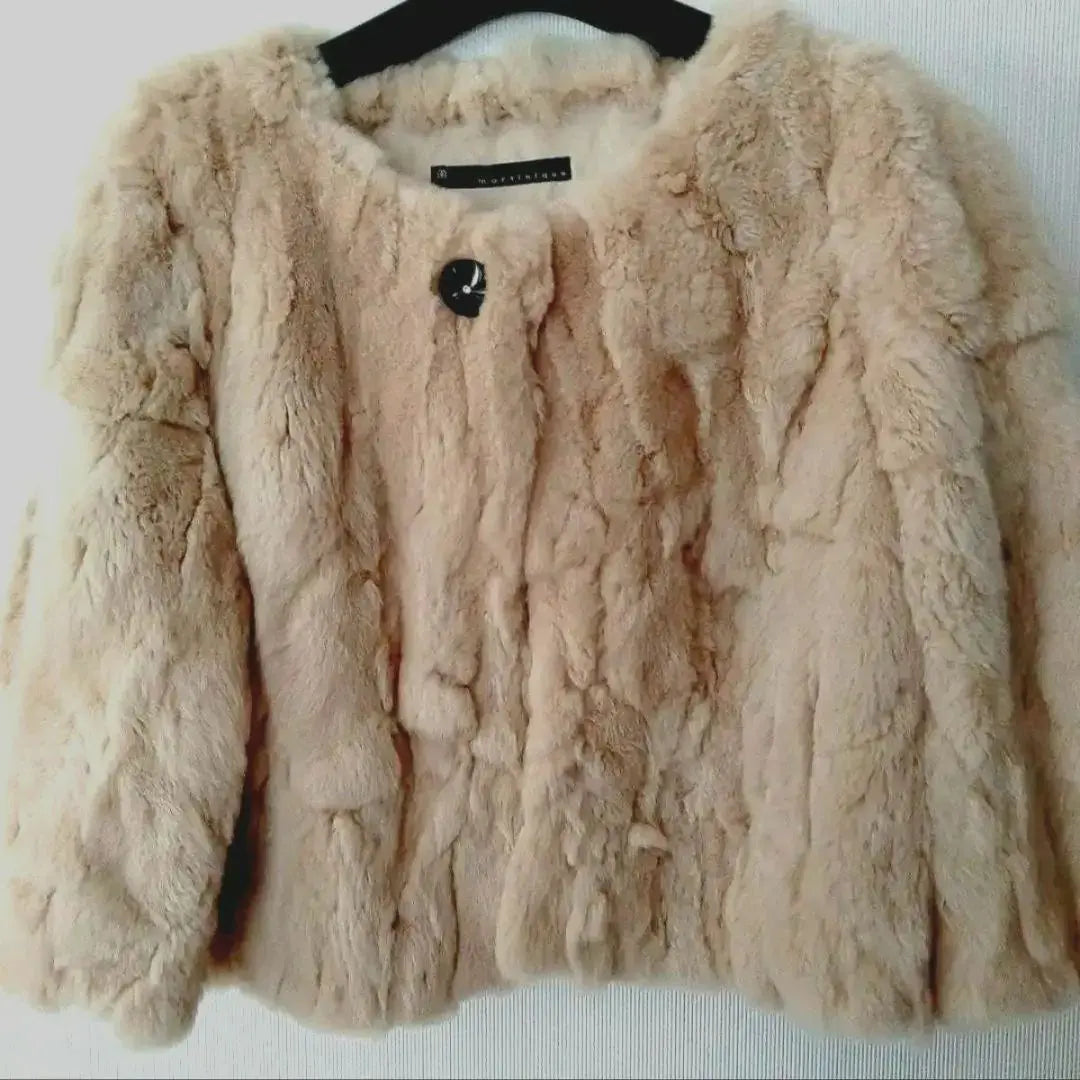 Chaqueta de piel de conejo de Martinica