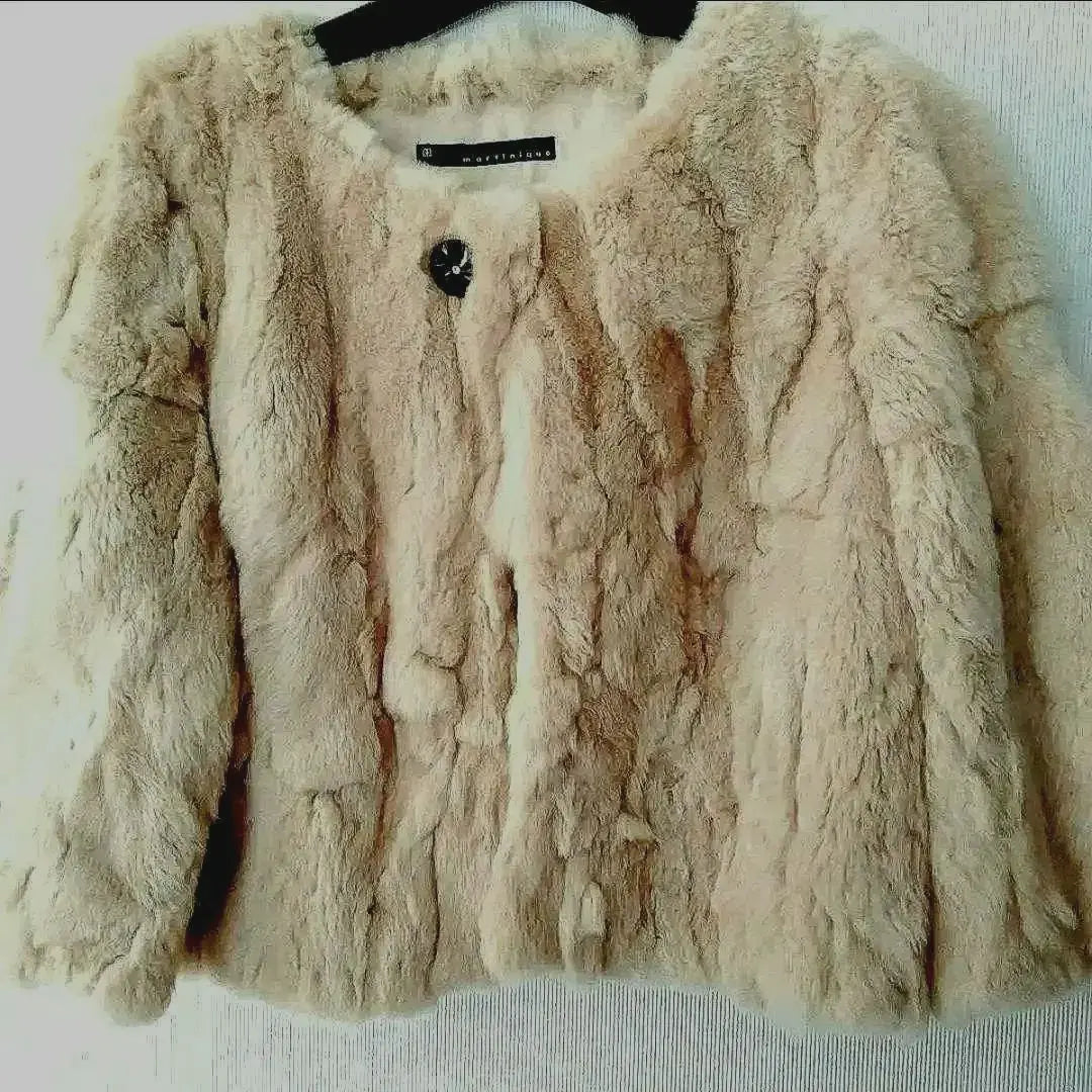 Chaqueta de piel de conejo de Martinica