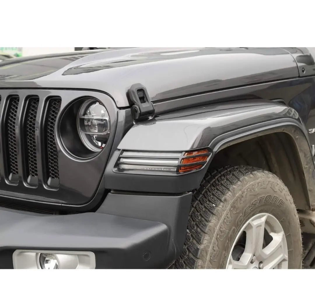 Tail Light Guard Jeep Wrangler JL Headlight Cover Decoration Round | テールライトガード ジープ ラングラー JL ヘッドライトカバー装飾 ラウンド