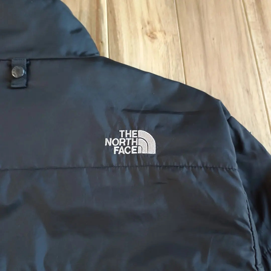 Beautiful condition North Face Thin Down Men's S Black Embroidered Logo