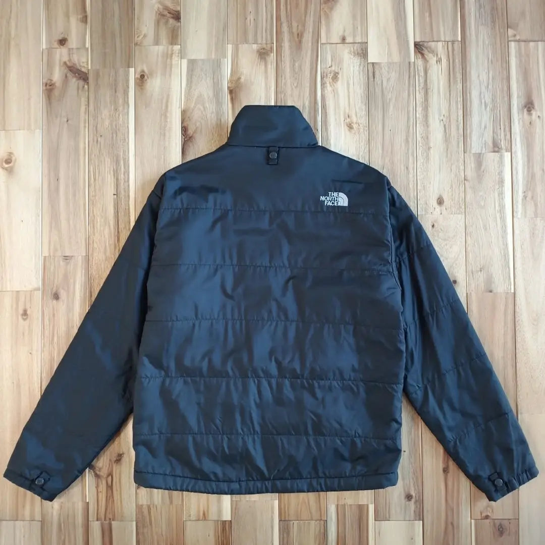 Beautiful condition North Face Thin Down Men's S Black Embroidered Logo