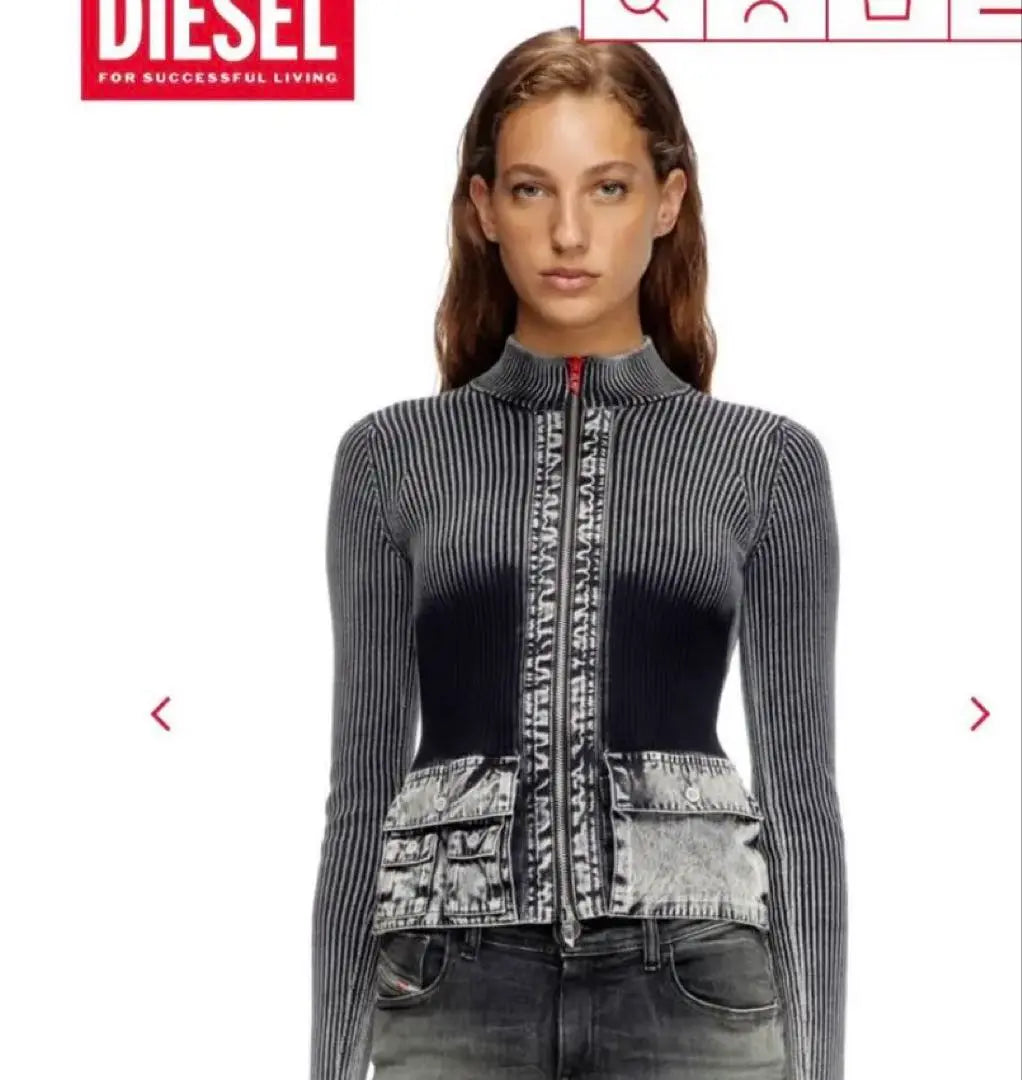 New DIESEL hoodie with tag M-MELISSA