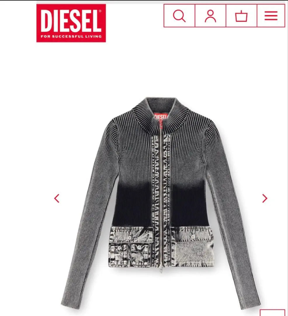 New DIESEL hoodie with tag M-MELISSA