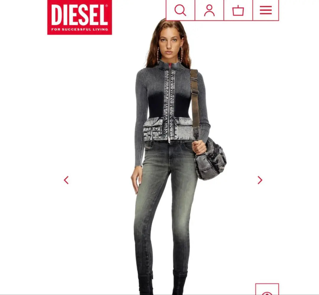 New DIESEL hoodie with tag M-MELISSA