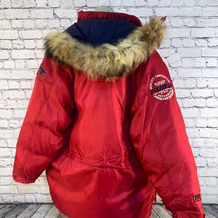 FUBU Hubu Geki Rare River Sipell Down Jacket 90S Decalogo