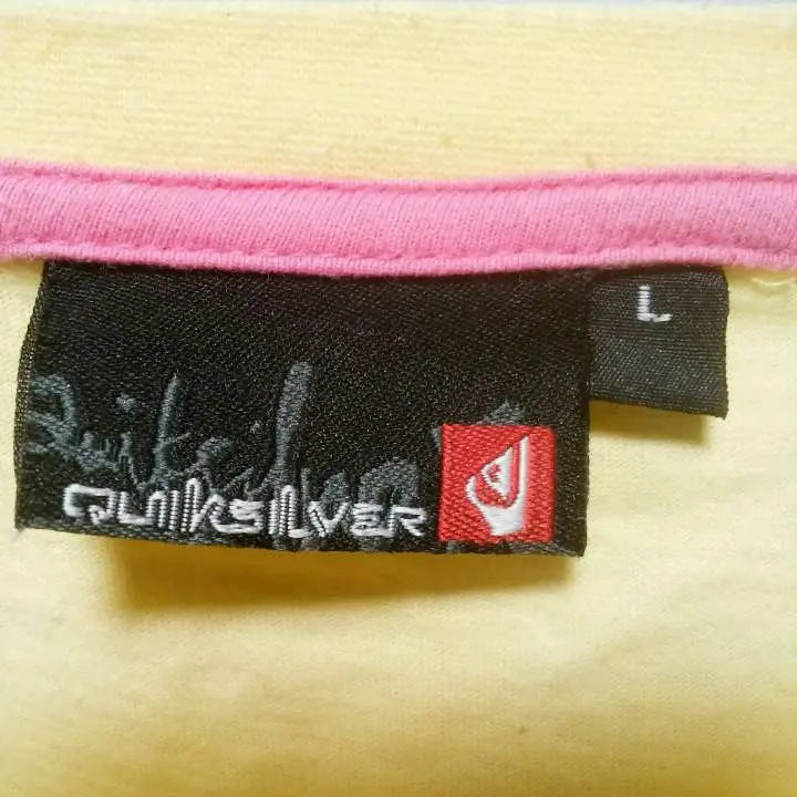 [Popular] Camiseta Quiksilver Big logo surf 699 | 【大人気】QUIKSILVER Tシャツ ビッグロゴ サーフ 699