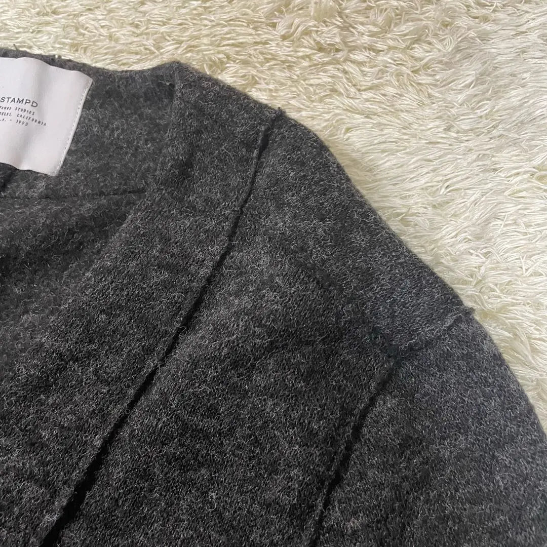 STAMPD Dark Grey Cardigan