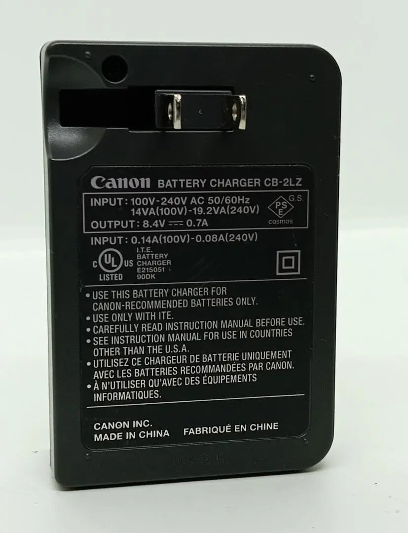 Cargador negro con tarjeta SD para Canon PowerShot G10