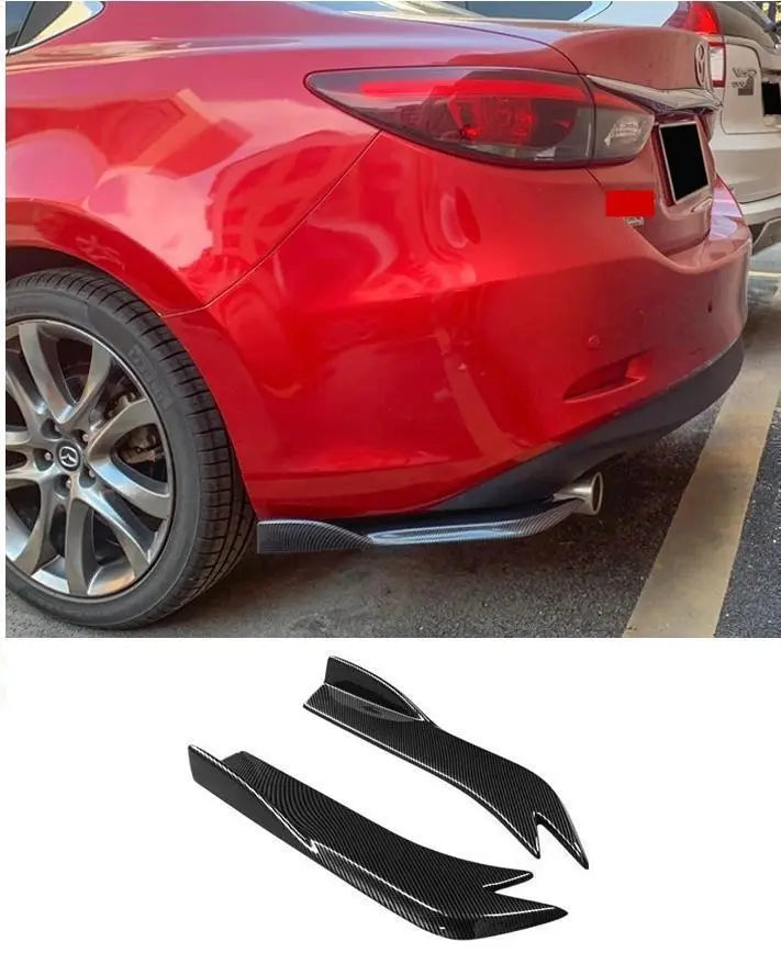 Mazda GJ Atenza MAZDA6 Rear Anders Spoiler Bumper Canade Black