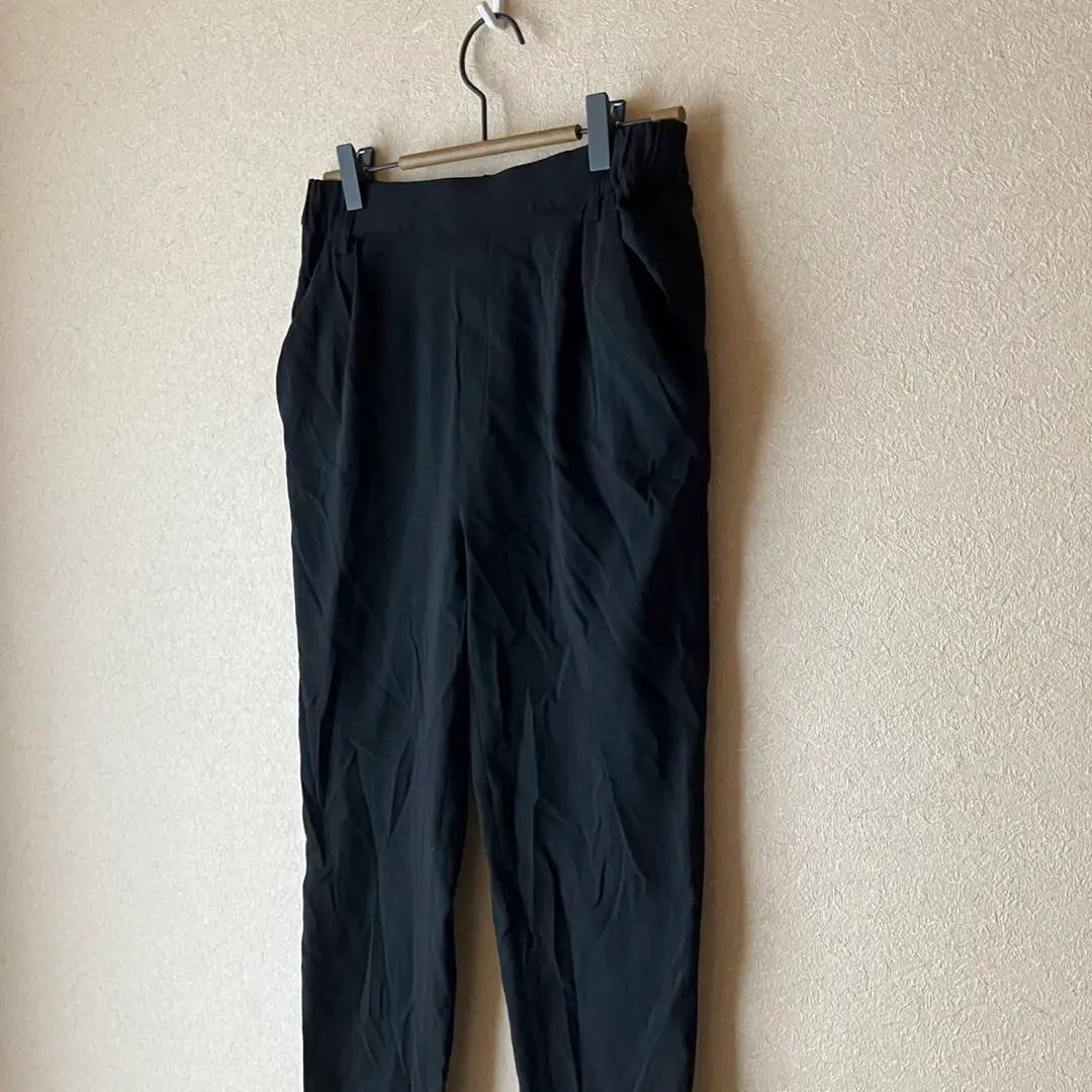 [Off-on le MK] Slacks, elastic waist, M, black