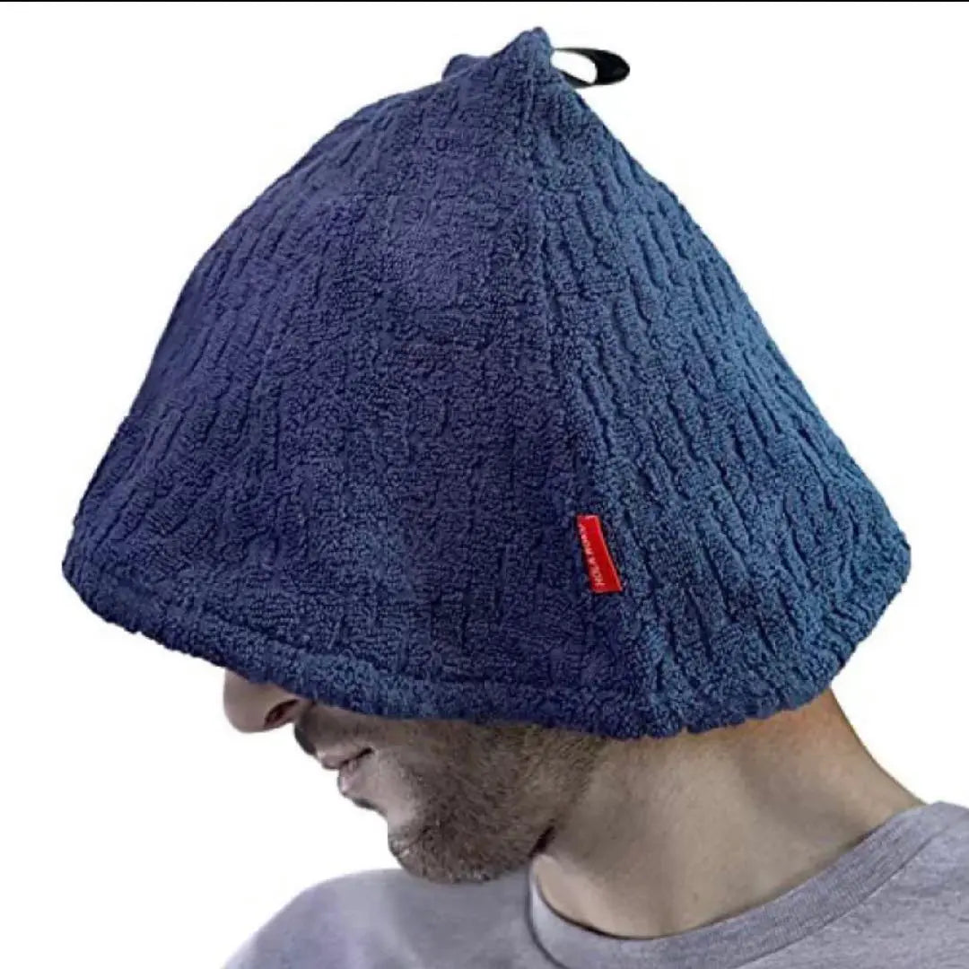 ¡Siguiente descuento disponible! ❤️ HOLAROKU Gorro de sauna para baño azul unisex