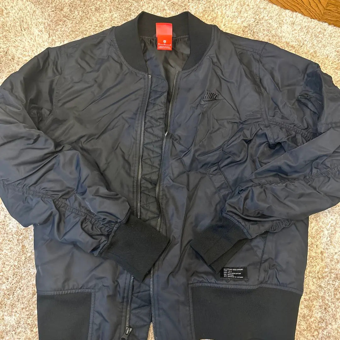 Price reduced! Nike MA-1 Flight Jacket M Black | 値下げ！Nike MA-1 フライトジャケット Mブラック