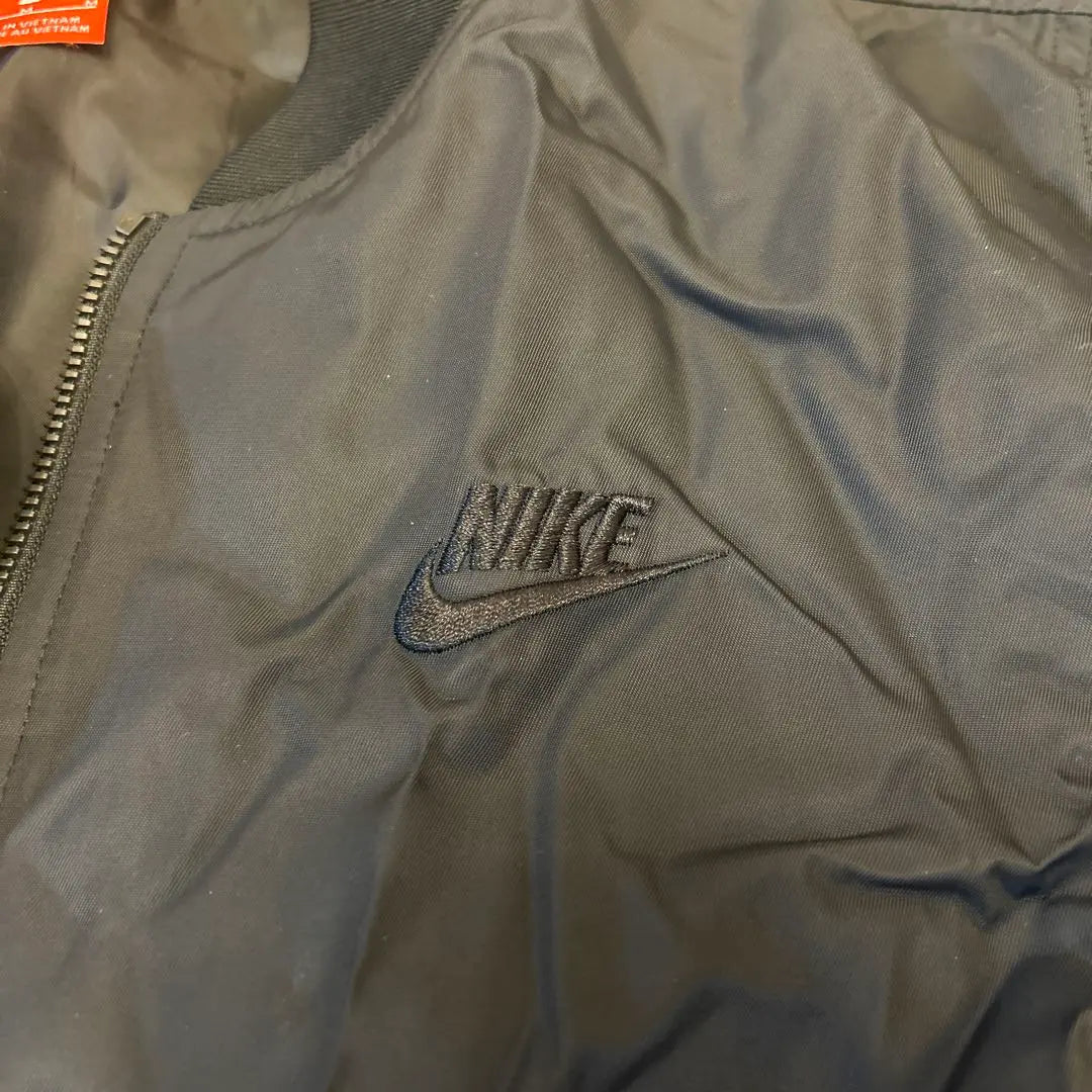 Price reduced! Nike MA-1 Flight Jacket M Black | 値下げ！Nike MA-1 フライトジャケット Mブラック