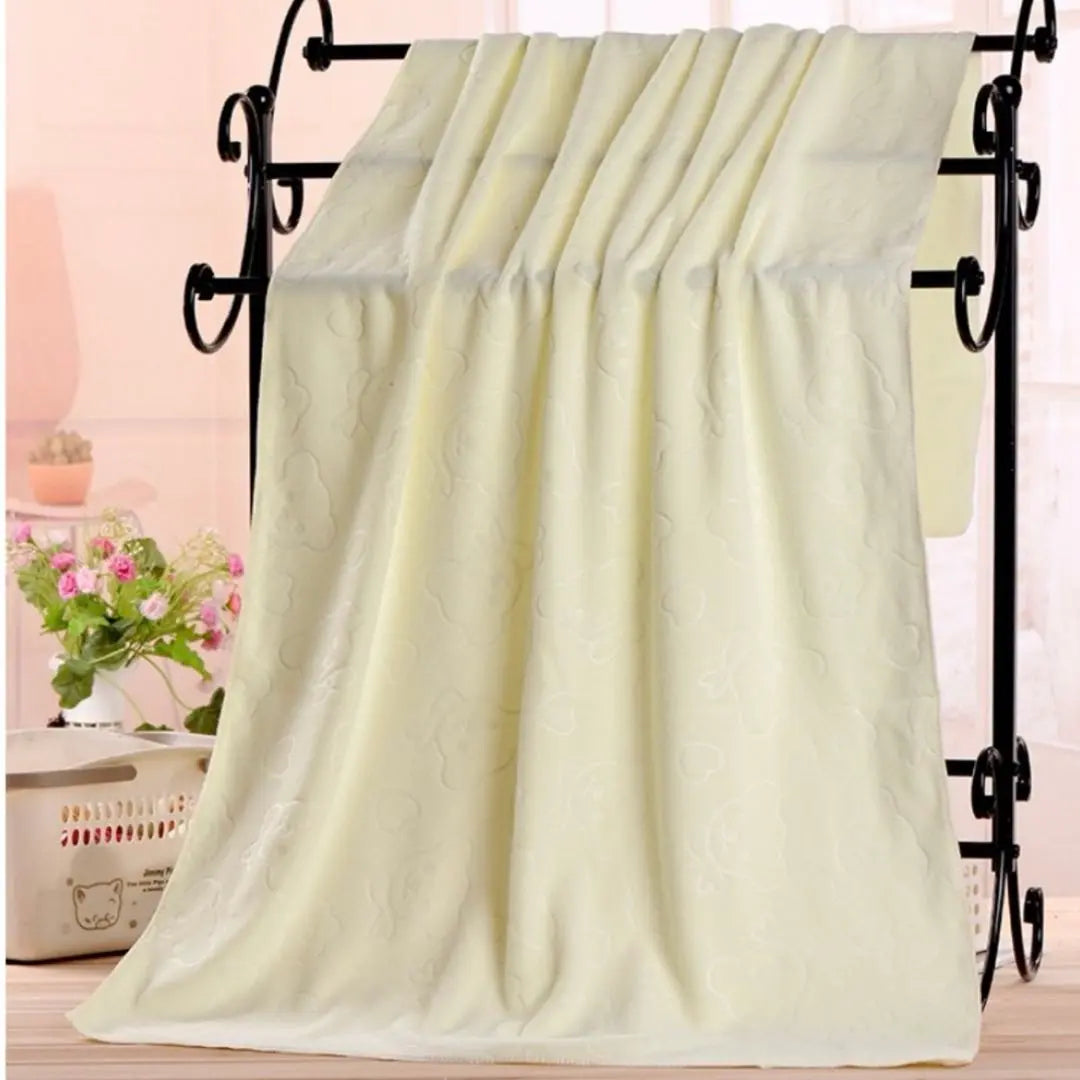 ⭐︎Very popular⭐︎Bath towel Large size Microfiber Quick-drying Pool 5 pieces Lightweight