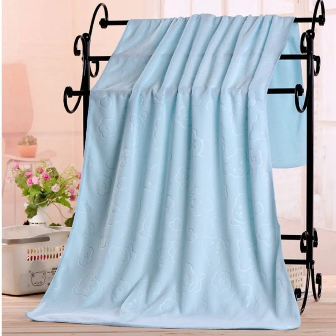 ⭐︎Very popular⭐︎Bath towel Large size Microfiber Quick-drying Pool 5 pieces Lightweight