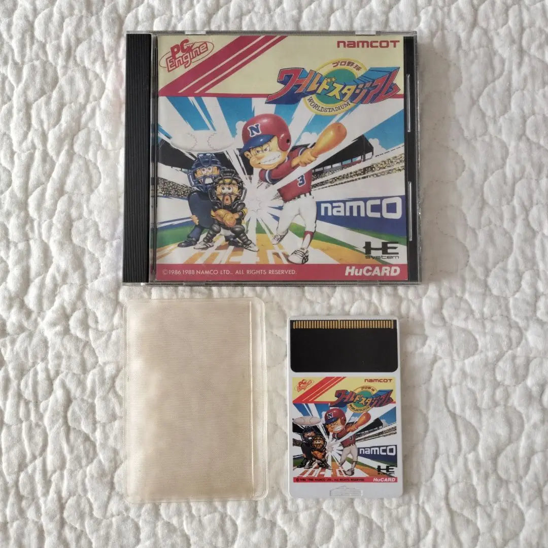 [Used] World Stadium PC Engine Software