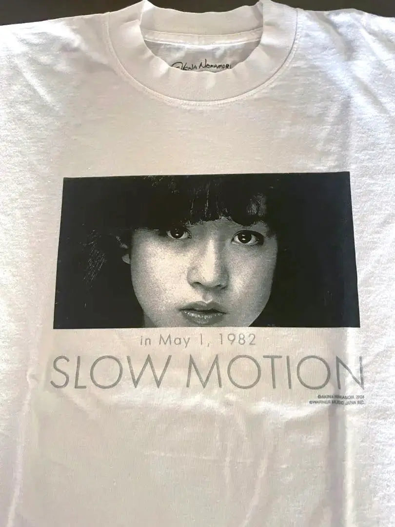 Nakamori Akina slow motion t-shirt zozovilla size L