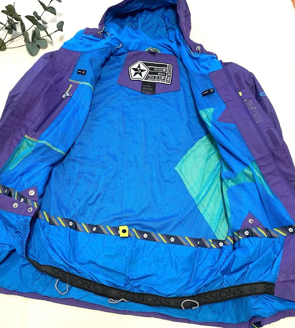 Sessions Sessions Skiwear Purple/Blue Translation Snowboard Wear S