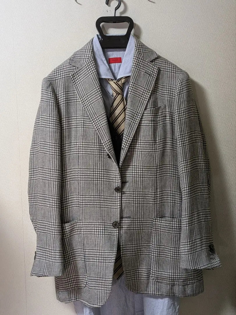 ★ Sartrio Men's Tailored Jacket Wool linen 46 bottles