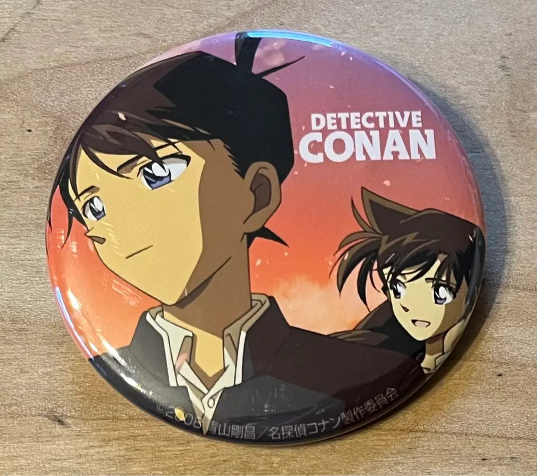 Detective Conan Can Badge Shinichi Kudo Ran Mori Horror Sheet Music Movie Version Popular Pattern Super Rare