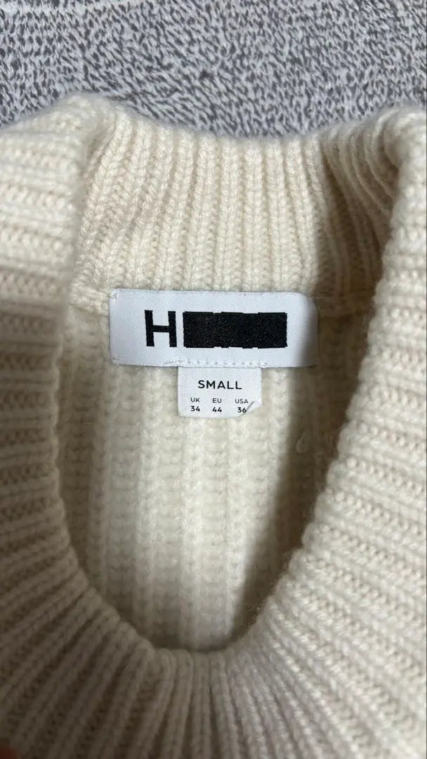 BEAUTY&YOUTH Crew Neck Knit HCASHMERE RIB