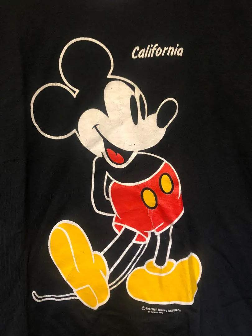 Camiseta Mickey Vintage Ringer Años 80 Kimutaku Suda Masaki | ミッキー ヴィンテージ Tシャツ リンガー 80s キムタク 菅田将暉