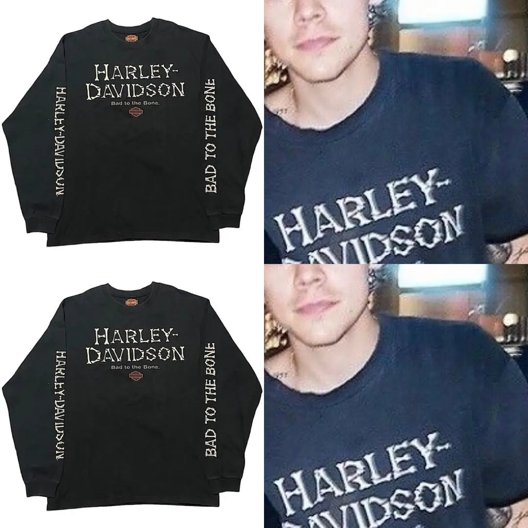 90S Harley Davidson Harry Styles Wearing Vintage T -shirt Ron T | 90s ハーレーダビッドソン ハリースタイルズ着用 ビンテージ Tシャツ ロンT