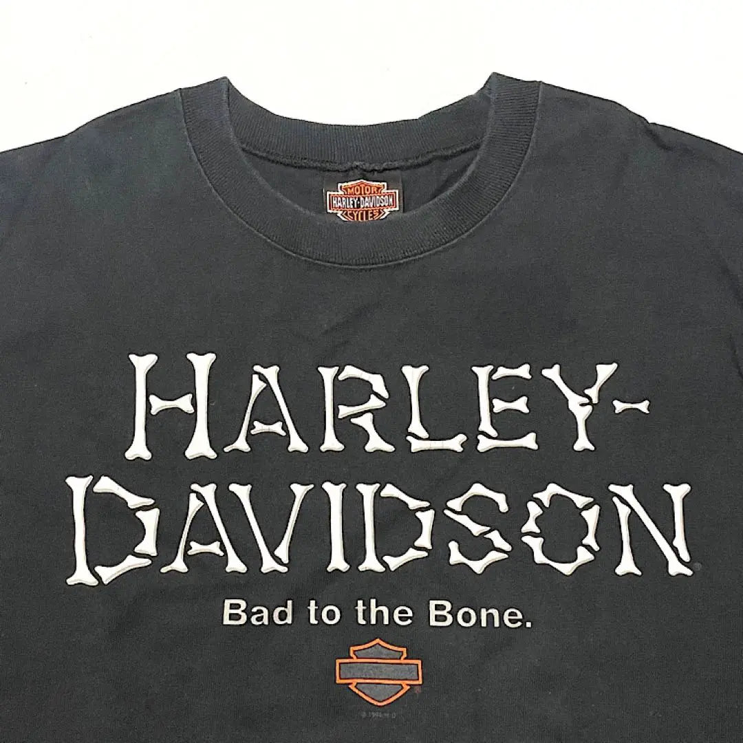 Harley Davidson de los 90 Harry Styles con camiseta vintage Ron T | Años 90