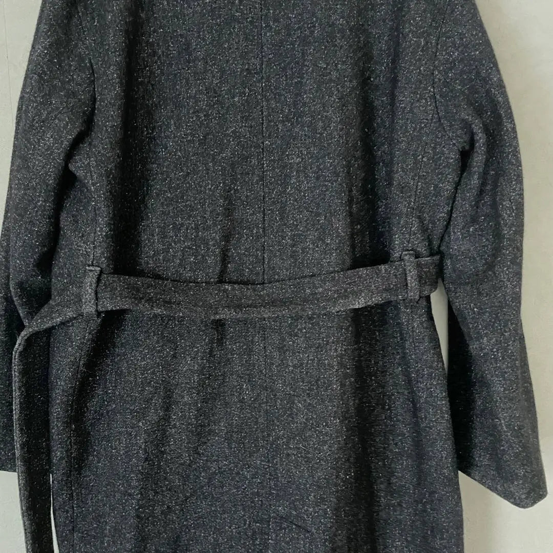 Lucriril Rukkilill No Color Wool Coat Free Size | ルッキリル　rukkilill ノーカラー ウールコート フリーサイズ