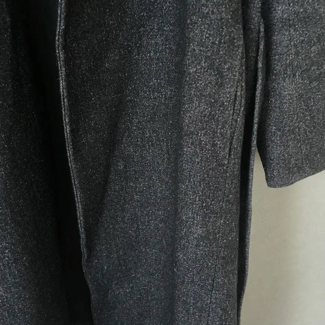 Lucriril Rukkilill No Color Wool Coat Free Size | ルッキリル　rukkilill ノーカラー ウールコート フリーサイズ